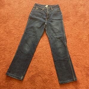Vintage 1970s Sasson Jeans 100% Cotton 27" waist size 12